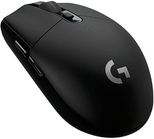 Logitech G305 LIGHTSPEED Wireless Gaming Mouse, HERO 12K Sensor, 12,000 DPI, Lightweight, 6 Programmable Buttons, 250h Battery Life, On-Board Memory, PC/Mac - Black - 4