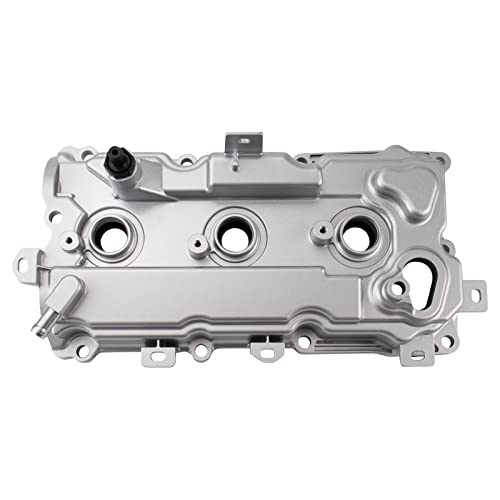 Image of TRQ Rear Valve Cover Aluminum Gasket Compatible with 2007-2014 Nissan Altima 2009-2014 Murano 2011-2014 Quest 2013-2015 Pathfinder 2013 Infiniti JX35 2014-2015 QX60