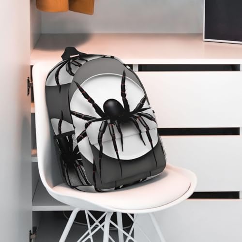 Mochila de araña negra para senderismo y escapadas de fin de semana 6