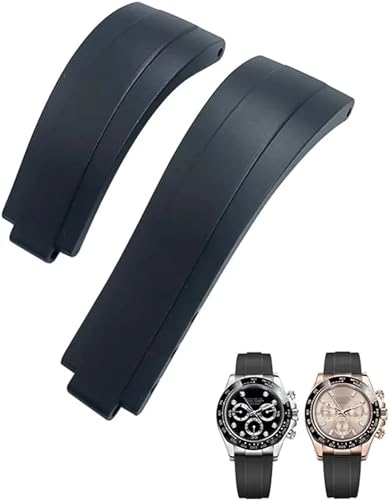 Bracelet silicone 20mm boucle courte compatible Rolex : ajustement parfait sans couper le poignet