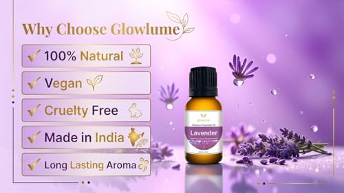 Image of Lavender Essential Oil 15ml | 100% Pure & Natural Lavender Oil for Aromatherapy, Sleep, Skin Care & Hair Care | Stress Relief, Relaxation & Diffuser Oil