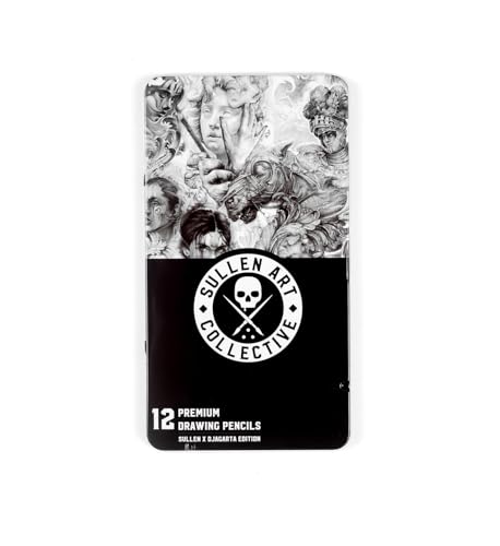 Set de 12 lápices de dibujo premium Sullen x Djagarta miniatura 1