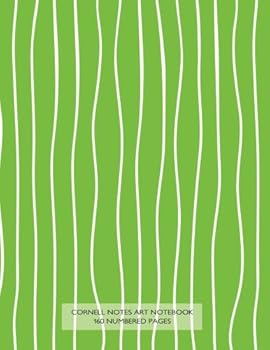 Paperback Cornell Notes Inspirational Notebook 160 Numbered Pages: Notebook for Cornell notes with green reeds cover - 8.5"x11" ideal for studying, includes gui Book