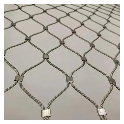 Filet antivol anti-coupure en câble flexible inox 304 découpable avec connexion par pression
