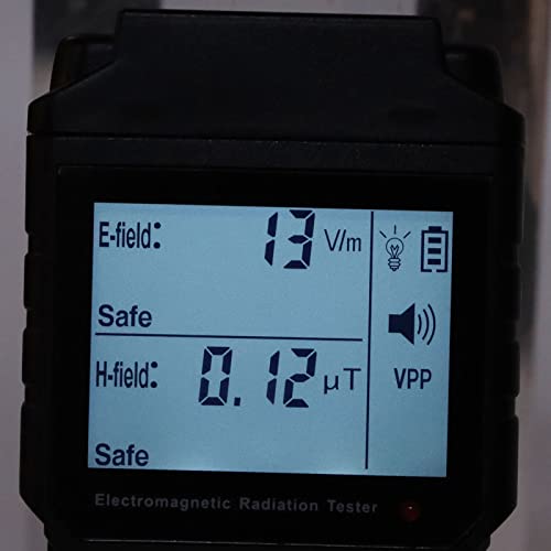Medidor EMF Digital Portátil con Pantalla Clara 2 en 1 miniatura 6