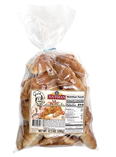 Toufayan Mini Croissants 350g - Frozen