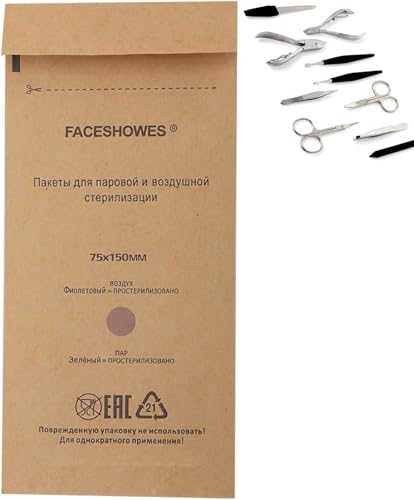 Sac de stérilisation pour machines de désinfection d'outils à ongles et cosmétiques