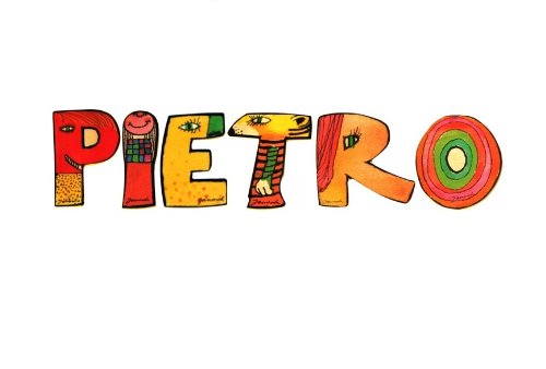 Janosch Holzbuchstaben Set - Tim Buchstaben Ca. 6cm Für Kinder