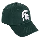 Desert Cactus Michigan State University Embroidered Baseball Hat (B1-Green)