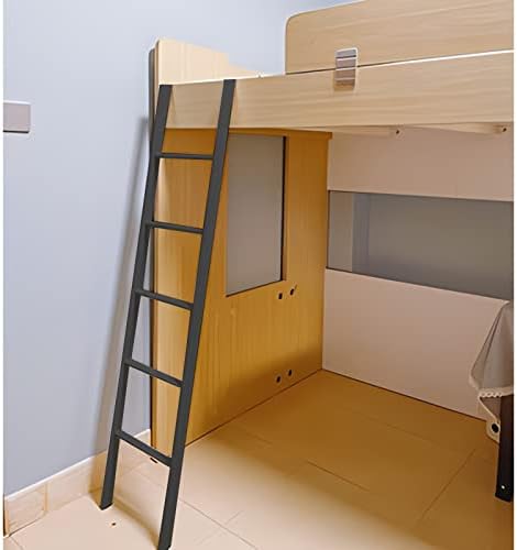 Adjustable Metal Bunk Bed Ladder for Adults Kids & ElderlySafety Antislip Step Ladder Sturdy and Durable Design for Easy Access and Climbing