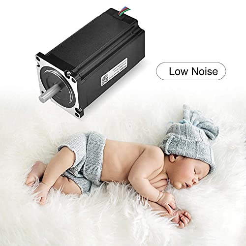 Rtelligent Bipolar Nema 23 Stepper Motor 1.8 Deg 3Nm Digital Stepping Motor Low Noise For 3D Printer/Laser/Cnc Machine #TOP2