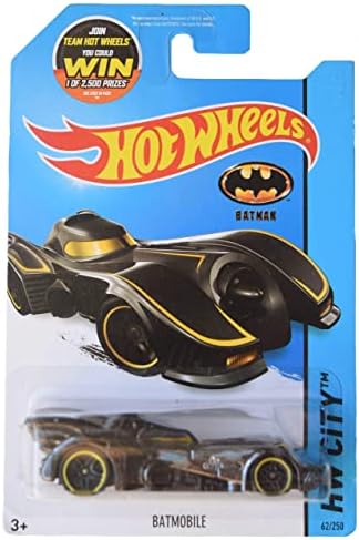 Hot Wheels Batmobile, HW City 62/250 [Chrome]