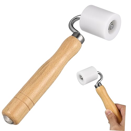 Veemoon Wallpaper Seam Roller Heavy-duty Tool for Home Decoration Pom and Construction for All Wallpaper Types Easy to Use and Carry