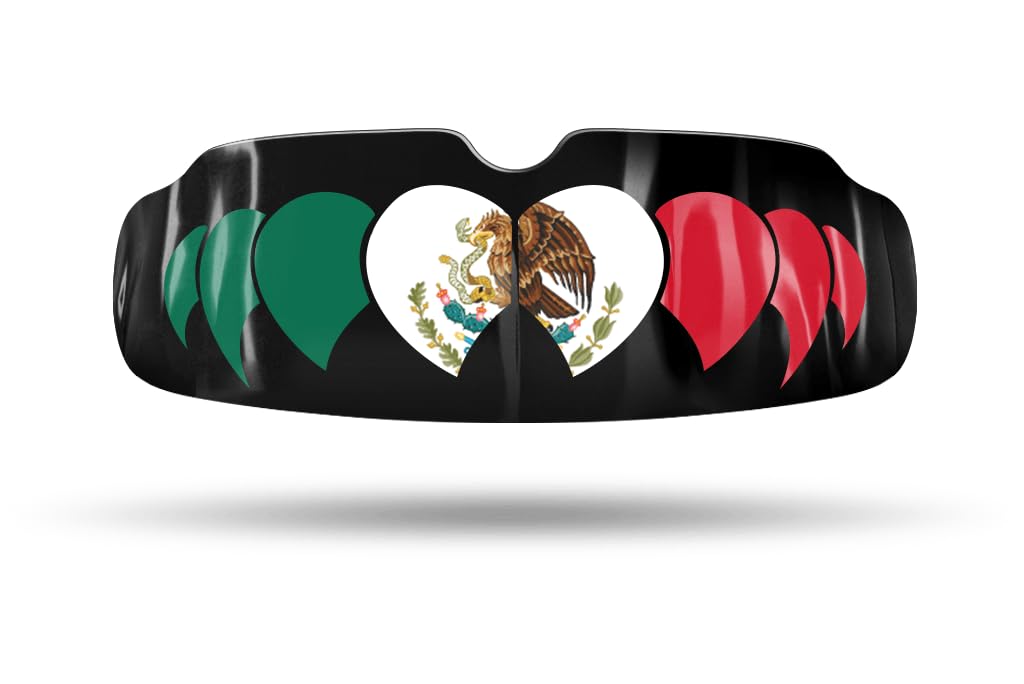Impact Quick-Fit All Sports Mouthguard Boxing, MMA, Lacrosse, Football, Hockey, Basketball, Jiu-Jitsu, and More (Mexico Fangs, Adult 14+ Years)