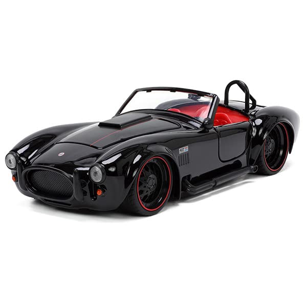 Amazon | JADATOYS 1/24 BTM 1965 SHELBY COBRA 427 S/C BLACK