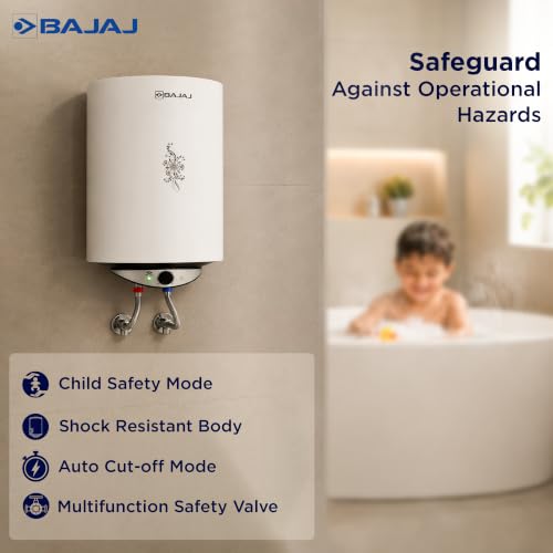 Bajaj Store Bajaj Edrea 25 Litre Star Rated Storage Wall Mount Water - Image 4