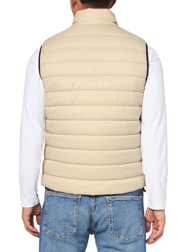 HUGO Mens Contrast Logo Lightweight Nylon Padded Vest2