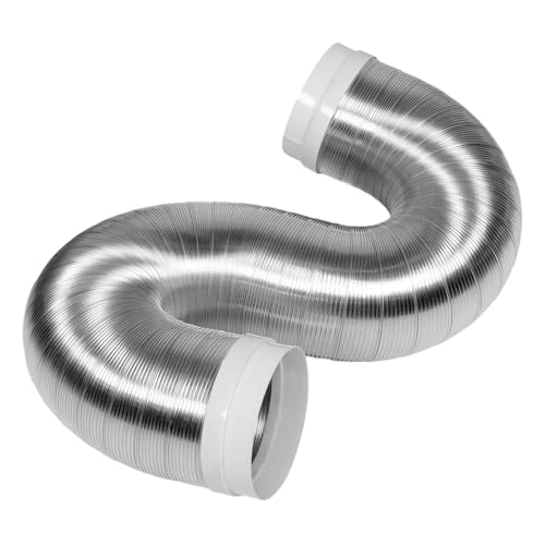 CANIGHT Accessoires D'Échappement Kit De Ventilation Pour Tuyau De Sécheuse Tuyau De Ventilation Tube De Sécheuse Isolé Isolation Flexible Évent De Toit De Sécheuse Tuyau D'Échappement De