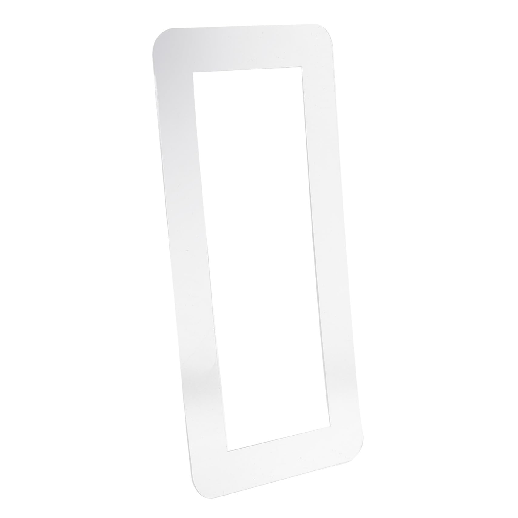 Embellecedor de interruptor individual Amosfun y placa envolvente acrílica para pared