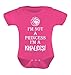 TeeStars Unisex- I'M Not A Princess I'M A Khaleesi Baby 3 - 6 months Wow Pink