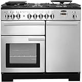 Rangemaster Professional Deluxe PDL100DFFSS/C 100cm Dual Fuel Range Cooker - Stainless Steel