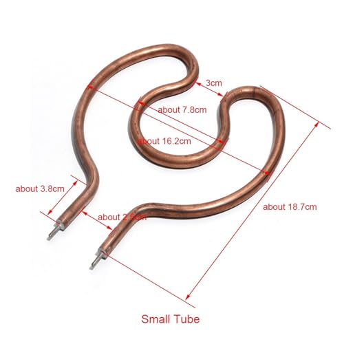 Tubo de calefacción de doble círculo con transferencia térmica uniforme para wok eléctrico 3
