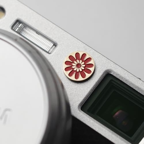 Camera nameplate, Metal Decorative Sticker (Daisy)