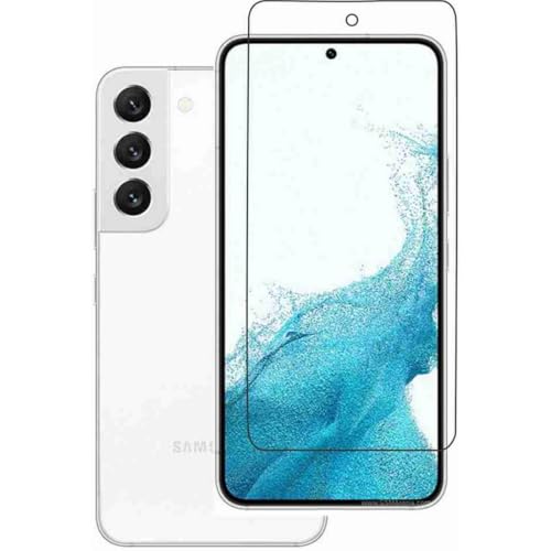 Image of Embed HD-Clear Screen Guard for Samsung Galaxy S22 5G - Harder or Durable Plastic & More Impact-Resistant Than Glass, with Free Installation Kit