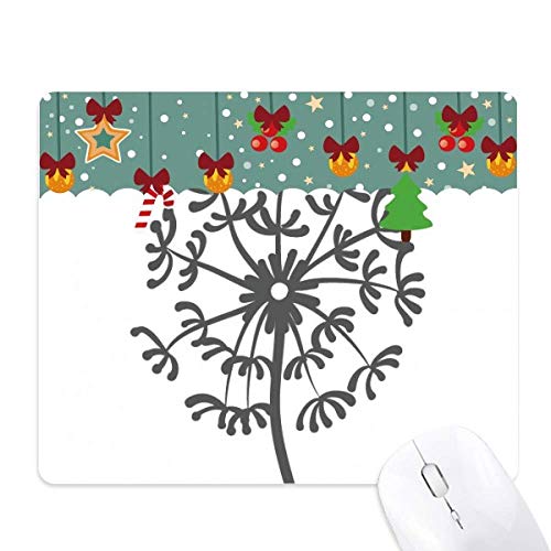 Alfombrilla de juego navideña con flor de diente de león, el regalo ideal de PC 1