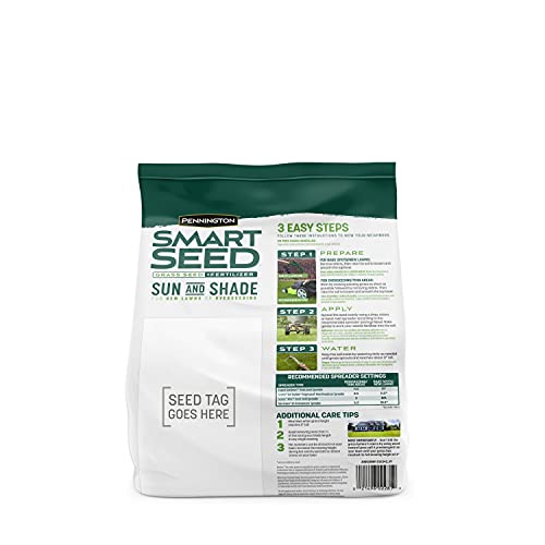 Pennington Smart Seed Sun And Shade Tall Fescue Grass Seed Mix For Southern Lawns 3 Lb #TOP1