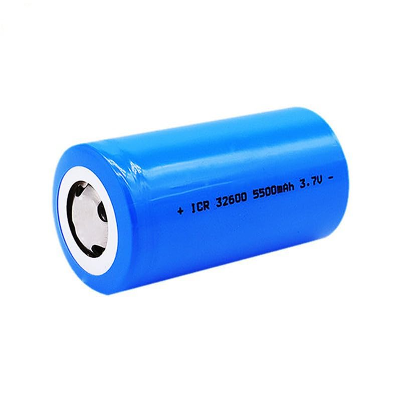 Batería recargable 320 de 3,7 V, 5500 mAh, 4 unidades, batería de parte superior plana, batería de gran capacidad para faros, linterna LED, mini ventiladores, etc.