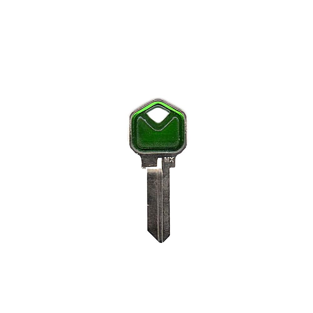 JMA KWI-1.CGR Key Blank, Colormatic KW1 Green (5-Pack)