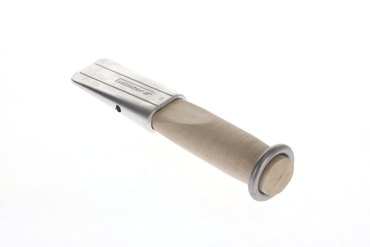 Ochsenkopf Cale Creuse complète en Aluminium forgé, pour abattage et Crevasse, qualité Professionnelle KWF, Hauteur de Levage 58 mm, 35,5 x 7,5 x 5,8 cm, Silber