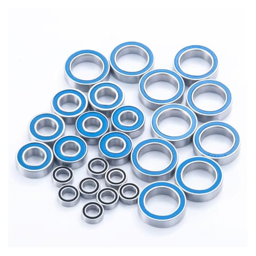 Image of Rc Bearing Accessory For Tekno EB410.2 ET410. 26PCS Complete Bearings Kit Blue Ball Bearing Upgrade Parts Model Accessory Repair Assemble