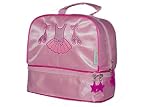  Bolsa de ballet de satén de color rosa para niñas