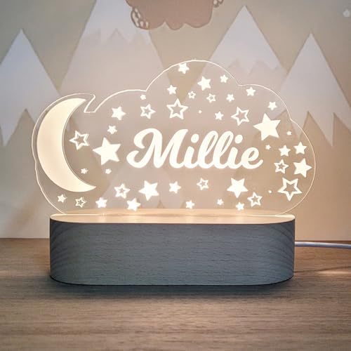 Lámpara personalizada para bebé con luz nocturna miniatura 5