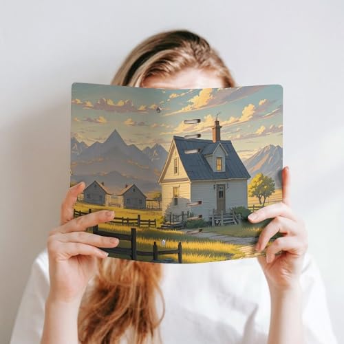 Cuaderno A5 de hojas sueltas elegante con cubierta duradera de piel 6