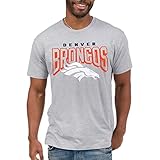Junk Food Clothing x NFL - Denver Broncos - Bold Logo - Men's and Women's Short Sleeve Fan Shirt - Size 2 X-Large