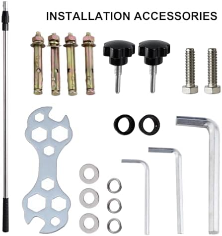 Adjustable Vertical Jump Measurement Tool, 3.9-11.5Ft Jump er, ABS Sports Training Aid for Athletes, Improve Vertical Leap Performance