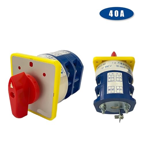 Commutateur à came rotatif LW5 multi-positions 40A pour tableau - 2