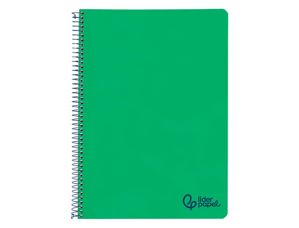 Liderpapel 25-26 spiral diary customisable day page A5 bilingual FSC paper 70g.