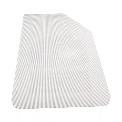 Image of 2PCS Angled Mud Flaps 24 inch x 30 inch Semi Truck Splash Guard 1 /5 inch Thick Polymer with Fun Truck Pattern
