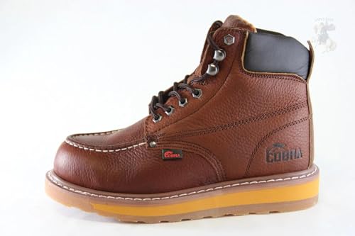 Soft Toe Work Boots for Men Cobra Boot, Men's Industrial & Construction Shoes, Comfortable, Non-slip Safety Shoes3