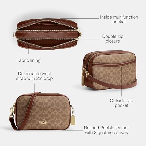 Coach JES Crossbody Bag, Tan/Brown3