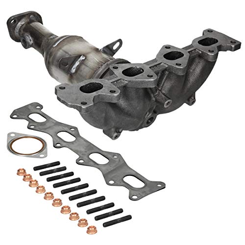 ECD Germany Kat-248 Catalizador Cat - Longitud [mm]: 400mm - incluye piezas de montaje - Sistema de escape para coche -