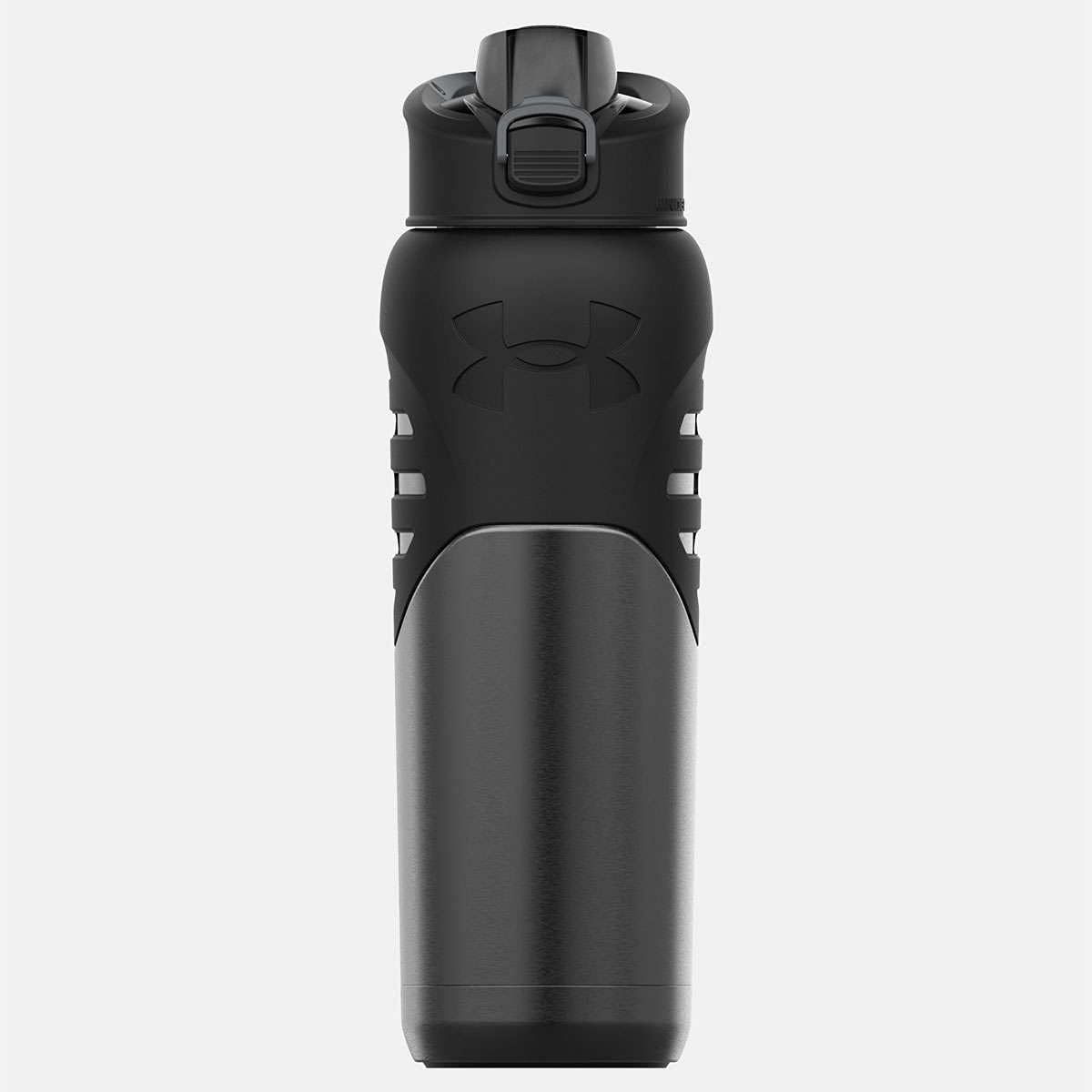 Under Armour 24Oz Stainless Steel Water Bottle, Insulated, Carabiner Easy Carry Hook, Leak Proof, Kids & Adults, All Sports, Gym