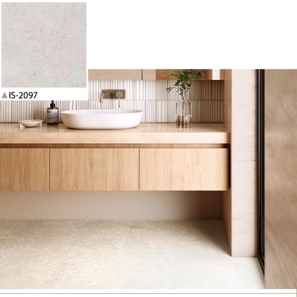 Amazon | サンゲツ IS-2097 フロアタイル フォッシルストーン 石