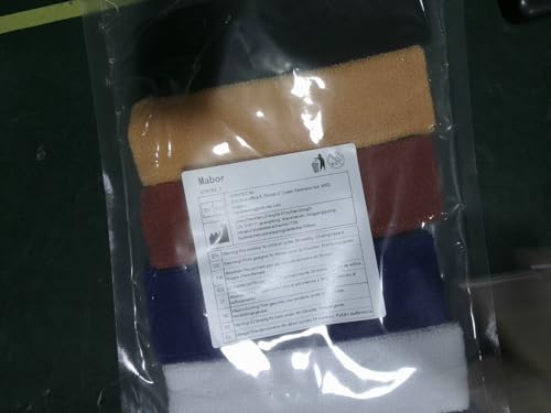 Faixa de cabelo masculina Mabor pacote com 5 faixas de cabelo para corrida atlética, ciclismo, exerc