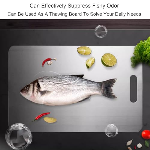Planche à découper en acier inoxydable pour cuisiner vos repas sains - 6