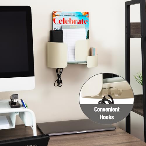 Étagère murale adhésive Mind Reader pour libérer l'espace de votre bureau - 5